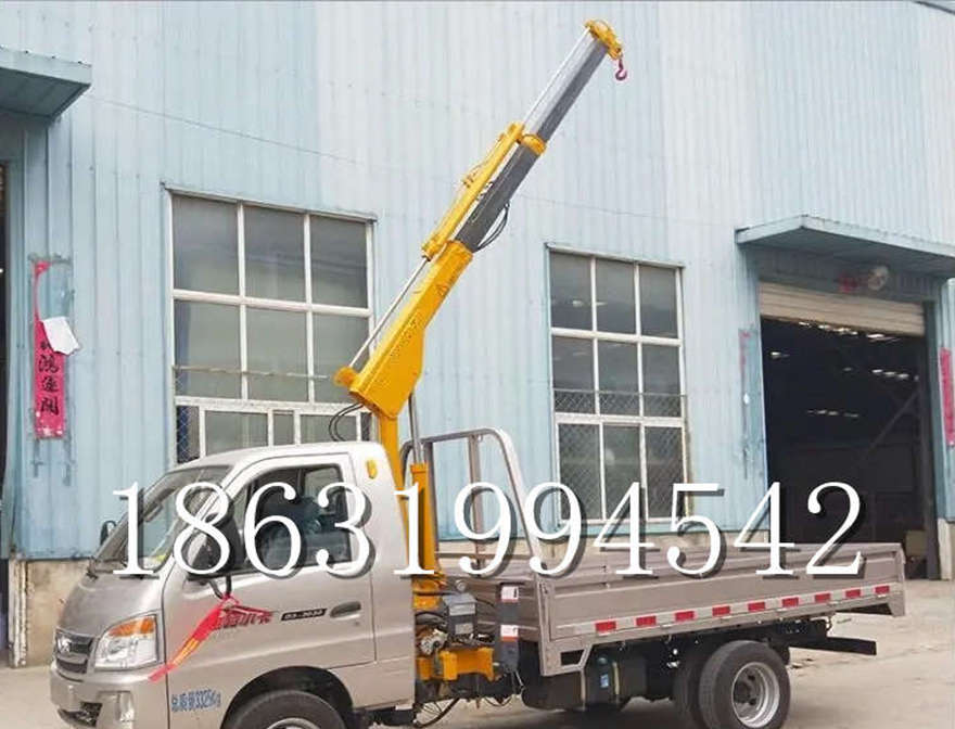 二林镇车载吊机车载吊机吊水泥搬运搬运搬运搬运12V液压车载吊